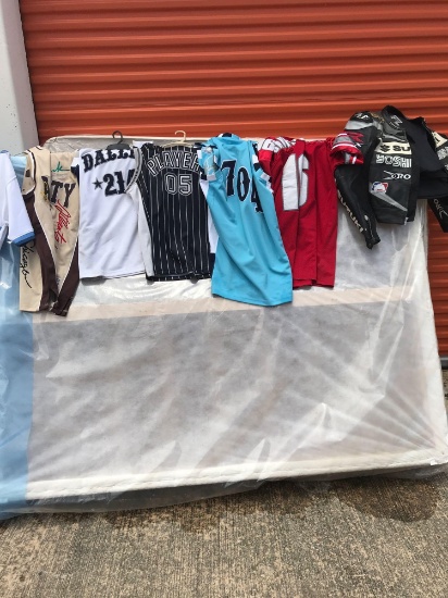Qty of athletic jerseys