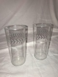 Set of 2 drinking glasses