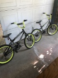 Qty of 2 childrens BMX bicycles