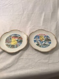 Art of 2 collector plates