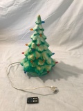 Light-up Porcelain Christmas Tree