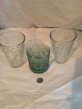 Assorted glassware