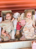 Vintage dolls and children toy items