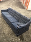 Large vintage upholstered sofa