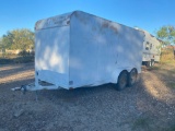 2006 Justin C 16 ft Enclosed T/A Cargo Trailer