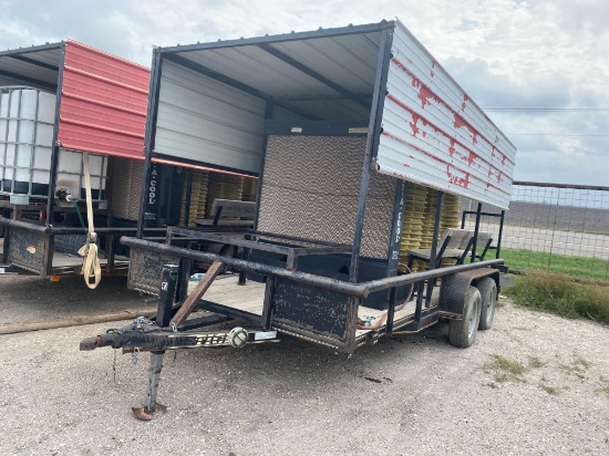 2014 Tiger 16 ft T/A Cool Down Trailer This lot only subject to seller confirmation