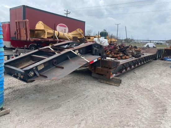 1995 Perfectrail 60 ton T/A RGN Lowboy Trailer This lot only subject to seller confirmation