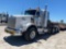 2013 Kenworth T800W Tri-axle Sleeper Truck Tractor With Winch