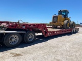 2012 Scona LB60SDLRSOW-4A 4-axle Rigid Scissor Neck Expandable Lowboy Trailer