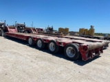 2012 Scona LB60TRLRRON-4A 5-axle Rigid Neck Lowboy Trailer