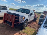 2011 Ford F350 Crew Cab Flatbed Truck