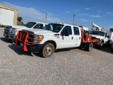 2012 Ford F350 Super Duty Crew Cab Flatbed Truck