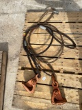 Qty of plate clamps and rigging