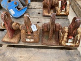 Qty of 4 plate clamps