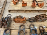 Qty of 3 lifting clamps