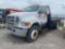 2006 Ford F750 Flatbed Truck