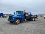 2001 Mack RD688S T/A Flatbed Truck