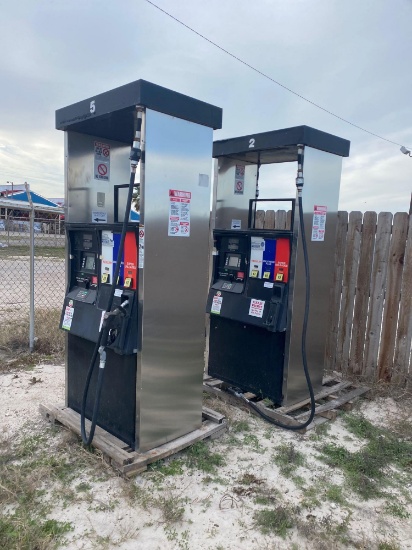 Qty of 2 Gilbarco Veeder-Root Fuel Dispenser