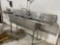 BK Resources BKS-3-18-12-18T Sink w/ Left & Right Drain Boards