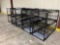 Qty of 5 commercial racking systems