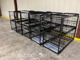 Qty of 5 commercial racking systems