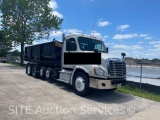 2012 Freightliner Cascadia 113 Quad/A Rolloff Truck