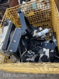 Radiator, Qty of 2 Shrouds, Fuel Filter, and Misc Parts for Gehl Skid Steers