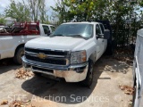 2013 Chevrolet Silverado 3500HD Crew Cab Flatbed Truck