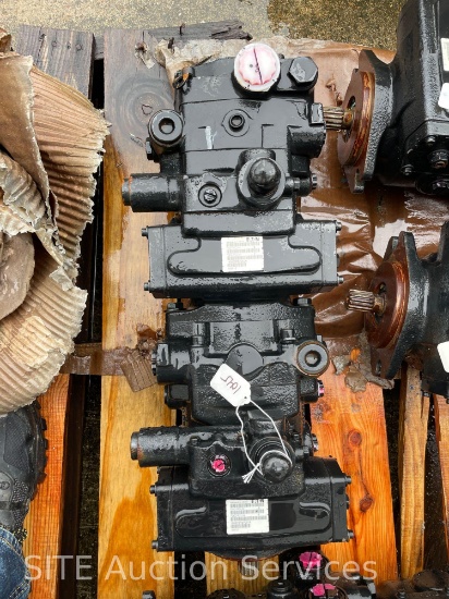 Qty of 3 Eaton 78461-RCZ-04 Tandem Piston Pumps