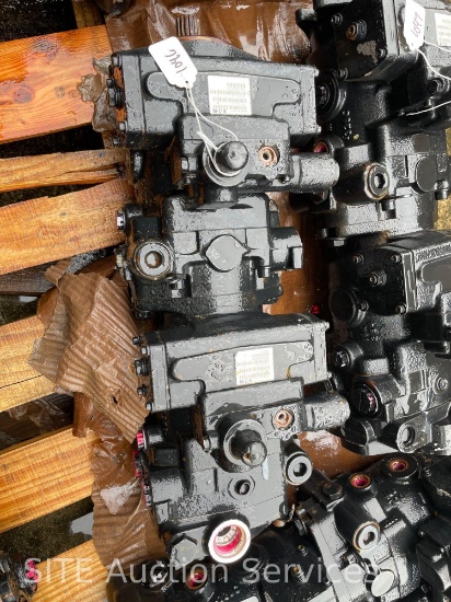 Qty of 2 Eaton 78461-RCZ-04 Tandem Piston Pumps