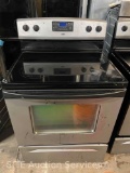Estate Stainless Steel Glass Top Electric Range
