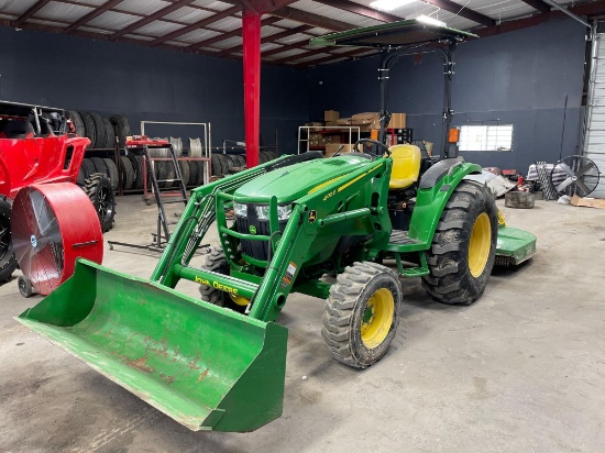 2019 John Deere 4044M Compact Utility Tractor w/ Attachments
