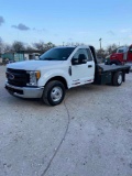 2017 Ford F350 Super Duty XL S/A Flatbed Truck