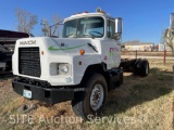 1995 Mack DM690S T/A Cab & Chassis Truck