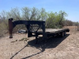 16' T/A Gooseneck Flatbed Trailer