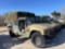 1994 AM General M998A1 1-1/4 Ton 4X4 Military Cargo Truck