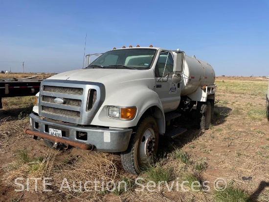 2007 Ford F750 S/A Water Truck