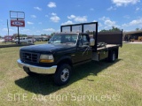 1995 Ford F350 SD Flatbed Truck w/ Lift Gate