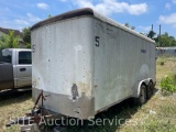 15' T/A Enclosed Cargo Trailer