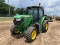 2015 John Deere 6105M MFWD Tractor