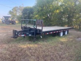 1999 Bridegroom T/A Flatbed Trailer w/ Ramps
