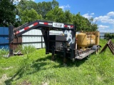 2007 Sage Oil Vac T/A Gooseneck Lube Trailer