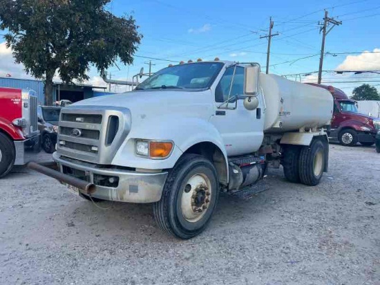 2012 Ford F750 Water Truck
