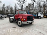 1996 Ford F800 S/A Tow Truck w/ 5th Wheel