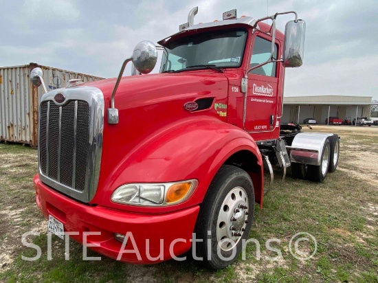 2013 Peterbilt 386 T/A Day Cab Truck Tractor