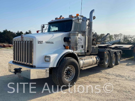 2012 Kenworth T800 Tri/A Truck Tractor w/ Winch