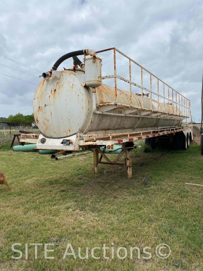 2012 Exos 130BBL T/A Vacuum Trailer