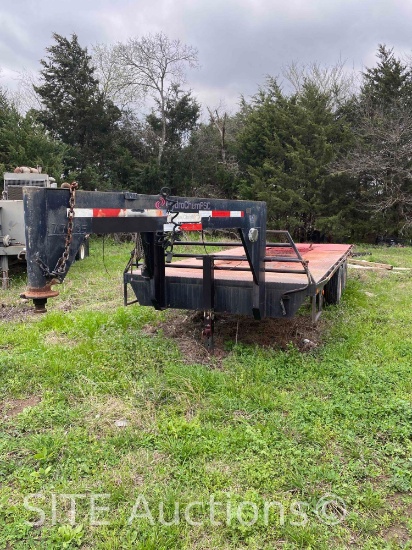 Gooseneck T/A Flatbed Trailer