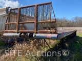 Nabors T/A Flatbed Trailer