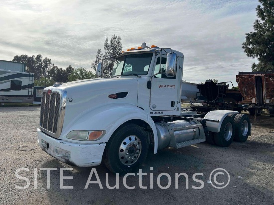 2013 Peterbilt 386 T/A Daycab Truck Tractor
